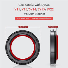 5X Dust Bin Top Fixed Sealing Ring for V11/V15/SV14/SV15/SV22 Vacuum Cleaners Replacement Parts Sealing Ring