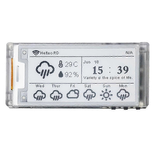 2.13 Inch E-Ink Display Meshtastic LoRa for Esp32 E-Paper Monitor Devboard Bluetooth Price Tag IoT