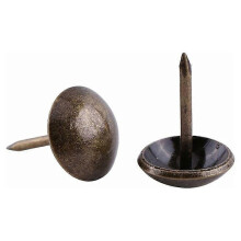 1 Bag of 100pcs Retro Antique Decorative Nails Antique Bronze Color Iron for Sofa Decoration Upholstery Furniture Pushpin