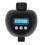 Automatic Irrigation Controller G3/4 Thread Touch Screen Automatic Watering Controller Garden Smart Irrigation Timer Controller Black 10m 5