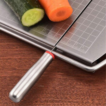 Stainless Steel Multipurpose Scale Slicer Cheese Slicer Household Baking Tool Suitable for Cheese, Butter, Sausage
