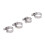 4Pcs Hose Clamp MultiFunction Iron Width Adjustable Tube Fastener Clip Accessory 3