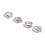 4Pcs Hose Clamp MultiFunction Iron Width Adjustable Tube Fastener Clip Accessory 5