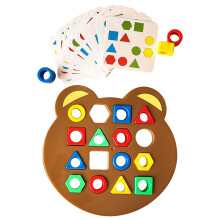 (Single) Color Shape Sorting Game - Safe Kids Educational Toy