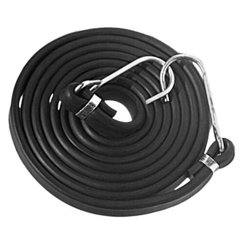 Elastisches Gepäckseil 230 X 1,6 X 0,1 Cm Schwarz 2