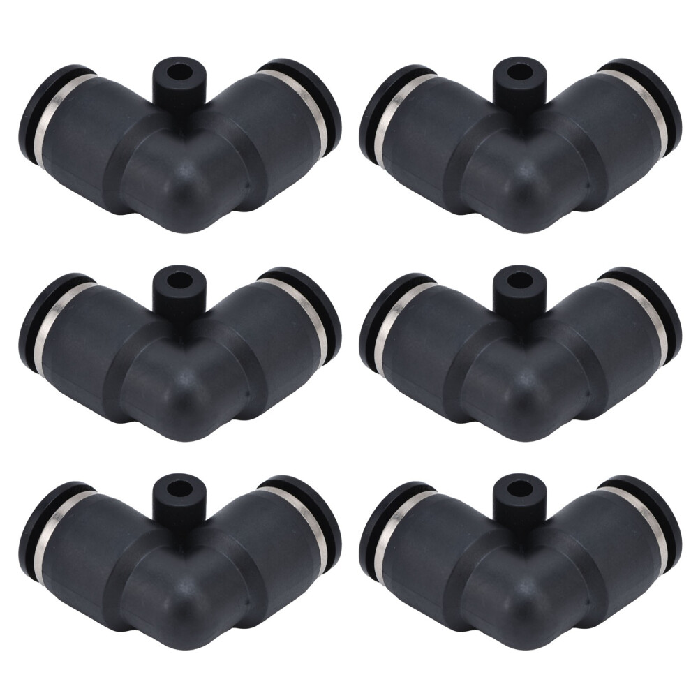 10Pcs Abs Pneumatic Connectors Pv, Gas, 1.0-1.2Mpa, Durable 6941390695510