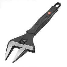 (WNS300R) KINCJON Wide Opening Adjustable Wrench with Comfort Grip Wide Opening, Easy to Hold