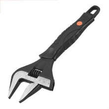 (WNS250R) KINCJON Wide Opening Adjustable Wrench with Comfort Grip Wide Opening, Easy to Hold