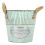 1Seaupot En Fer Vert Vintage Pour Décoration De 9
