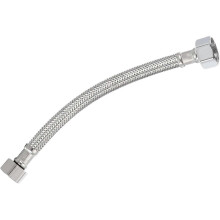 8 Inch Long Faucet Supply Line Connector, G3/8 Female Compression Thread x G1/2 Female Connector Str