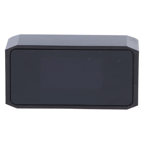 Water Cooling System Alarm with OLED Display, G1/4 Thread, Black