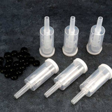 Airlock Set for Fermentation, 120 Pieces Silicone Grommets and 36 Pieces Plastic Airlock for Preserving, Brewing