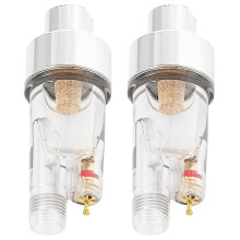2X Hose Raccords de Peinture Airbrush Air Filter Kit PièGe À Eau pour Humidité 1/8 Pouce