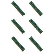 6X 4 GB DDR3 1333 MHz ECC-Speicher 2RX8 PC3-10600E 1,5 V RAM Ungepuffert für Server-Workstation