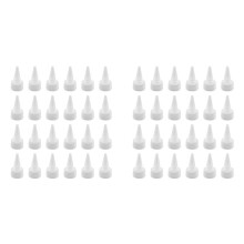 48PCS Squeeze Bottle Cap Replacement Squeeze Bottle Cap Plastic Bottle Squeeze Headfor Squeeze Bottle Dispensing Cap