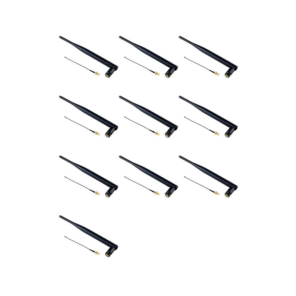 10Pcs 868Mhz Lora Antenna Sma Male 5Dbi Omni-Directional Antenna With Sma Female Connector Cable For Meshtastic Lora Iot 6033968516119