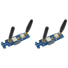 2X for M5Stack Cardputer ADV RF Module 2-in-1, NRF24 & CC1101 Dual-Band Board, Enhanced Antenna Stable 2.4G/433M Signal