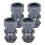Adjustable Height Washing Machine Support, Anti Vibration Washing Machine Foot Pad, 16PCS 2