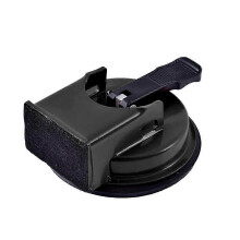 (Black) Floor Gaps Repair Tool Suction Cup 60kg Force for Laminate Hardwood Floors