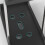 Double Layer Rolling Printer Stand with Lockable Wheels and Removable CPU Tower Rack for Office (Black 45x22x59cm) 4