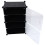 1Stk Multi-Layer Schuhregal Cube Closet, Schwarz, Robust, Für Zuhause 5