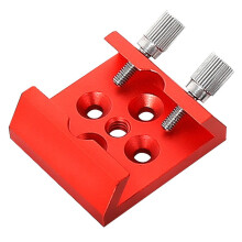 1/4 inch schroefdraad zwaluwstaartbasis voor zoeker montagebeugel zwaluwstaartsleufplaat rood