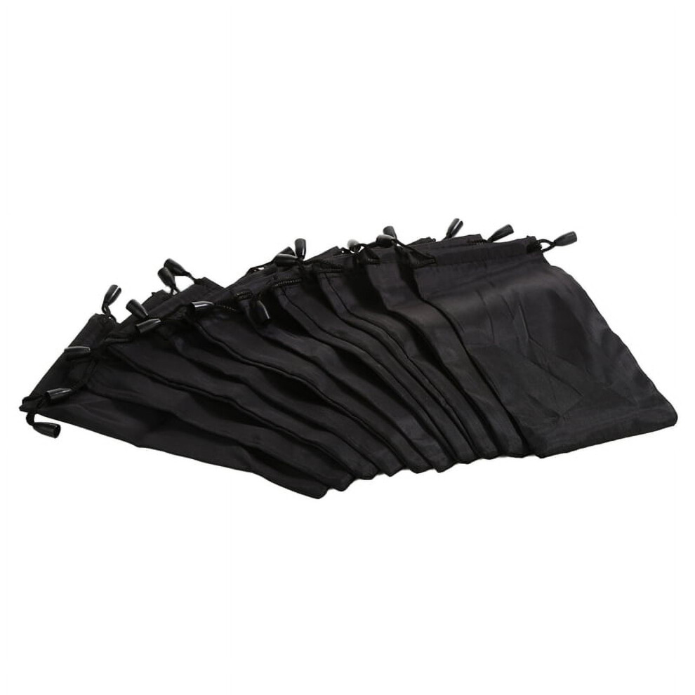 10Pcs Portable Sunglasses Eyeglasses Jewelry Phone Drawstring Cloth Pouch Bag