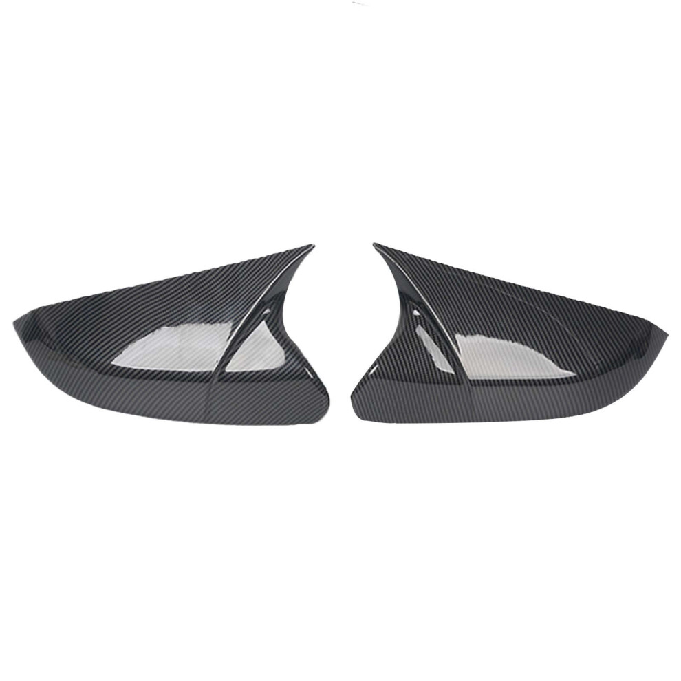 Rearview Mirror Covers For Honda Civic 2016Â2020, Carbon Color Side Mirror Caps, Compatible With Oem Black 9028731134048