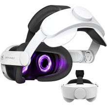 Justerbar hodestropp for Meta Quest3, kompatibel med Oculus Quest/Meta3 – lett, forbedret støtte for VR-tilbehør, erstatning for Elite