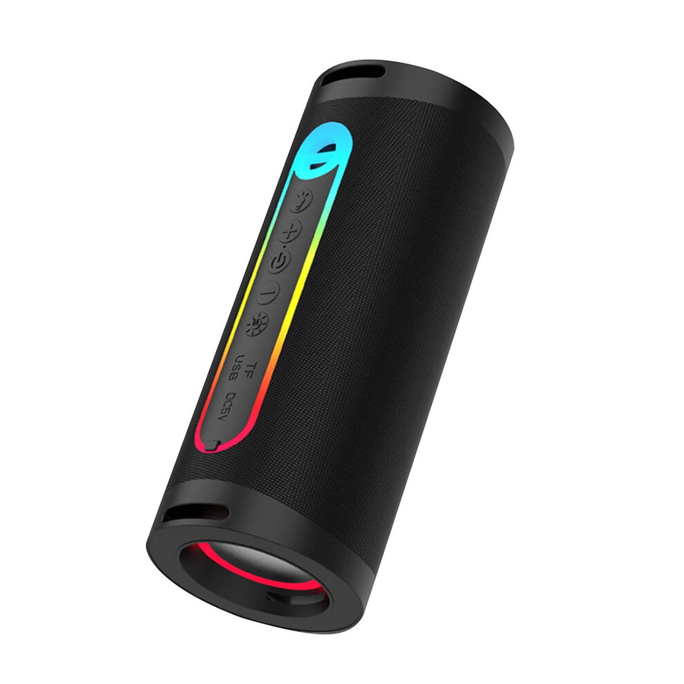 Outdoor Portable Bluetooth Speaker With Rmg And Subwoofer Light 9448483357791