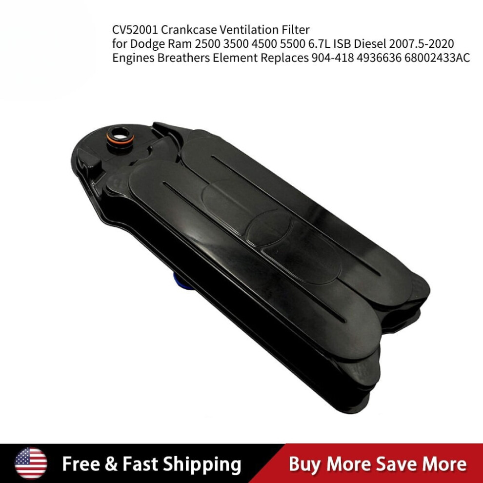 Filter For Fleetguard Crankcase Ccv For Ram 2500 3500 5500 6.7L Cummins 07.5-20 9448483356732