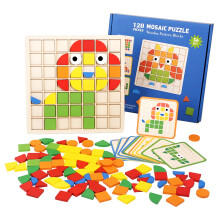 Wooden Matching Puzzle Game for Seniors and Dementia