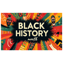 Black History Month Backdrop Decoration Photography Props Starry Night Party Supplies Banner Event Decoration Background