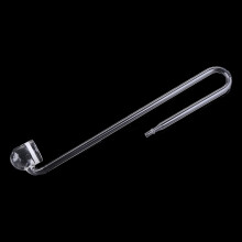 Glas CO2-diffuser forstøver, passer til tanke under 20 US gallons, U-formet, R-formet