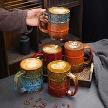 Ceramic Coffee Mug Large Tea Cup for Office Home Dishwasher Microwave 20oz Drinking Mug for Coffee Tea Latte