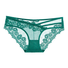 Damtrosor Bikini Damunderkläder Damunderkläder Högmidjade Sexiga Spetsnätkalsonger Dam Söta Trosor