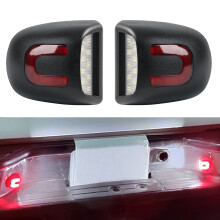 2X LED License Plate Light for GMC Yukon XL 1500 Sierra 1500 2500 3500 1999-2013