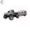 (Gray)Mini RC-Car LED Lights Off-road Car Mini Remote Control + Trailer Single Box 1