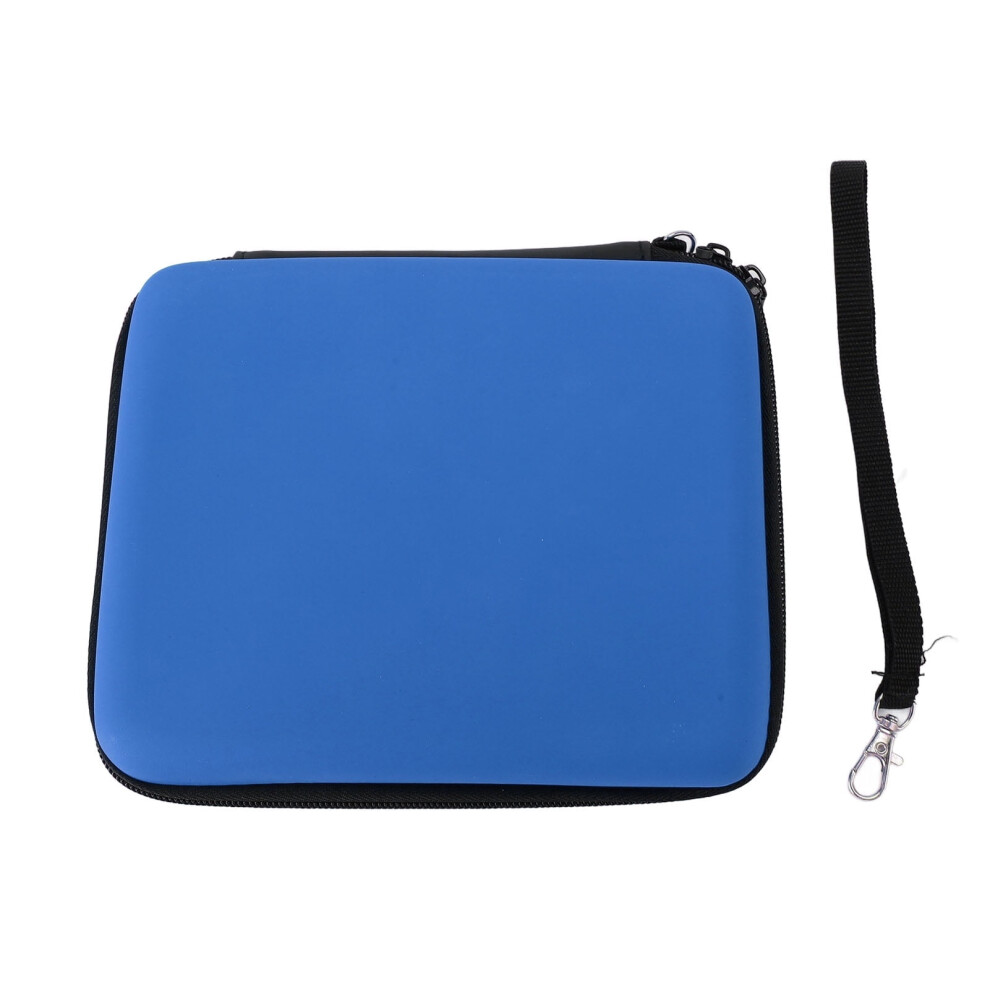 Game Console Carrying Case, Built In Elastic Strap Secure Game Console Protective Hard Shell Zipper Closure For 2Ds 9448483357395