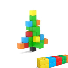 Magnetic Sensory Toy Blocks 1.2x1.2 Inches 20-Piece