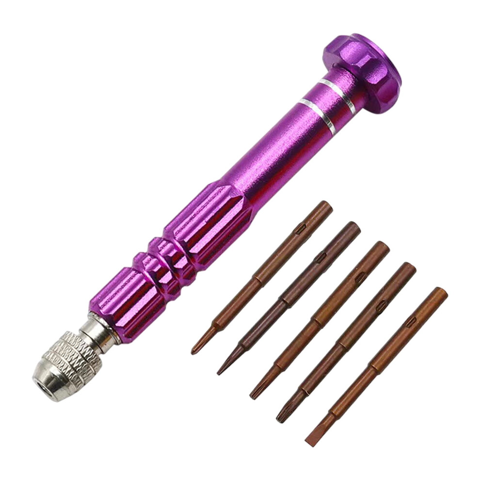 Precision Mini Glasses Screwdriver Kit With Screws - 360 Rotating Repair Tool For Eyeglasses, Watches, Laptops & Electronics 9028731637662