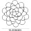 2X Wire Flower Arranging Tool- Flower Frog, Reusable, Bendable Flower Grid Black 4Inch 3