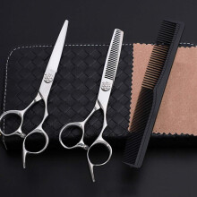 6.0 Inch Professional Hairdressing Scissors Salon Hairdresser Hair Trimming and Cutting Hair Thinning 440c High Hardness
