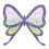 Anime Pillangó Fejdísz Hajtű 18x19cm 1