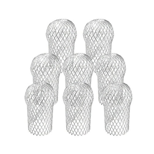 24Pcs Gutter Downspout Guard,Down Pipe Filter Mesh,Gutter Downpipe Leaf Screen Covers,Keeps Gutter Downpipes Clear 2