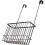 Rustproof Coffee Iron Door Hanging Basket for Bathroom Storage Use 6