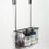 Rustproof Coffee Iron Door Hanging Basket for Bathroom Storage Use 10