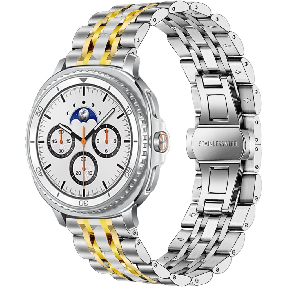 Metal Bands For Samsung Galaxy Watch 8 (40Mm/44Mm/46Mm) Â Stainless Steel, Compatible With Samsung Galaxy Watch 8 Classic 9028731913353