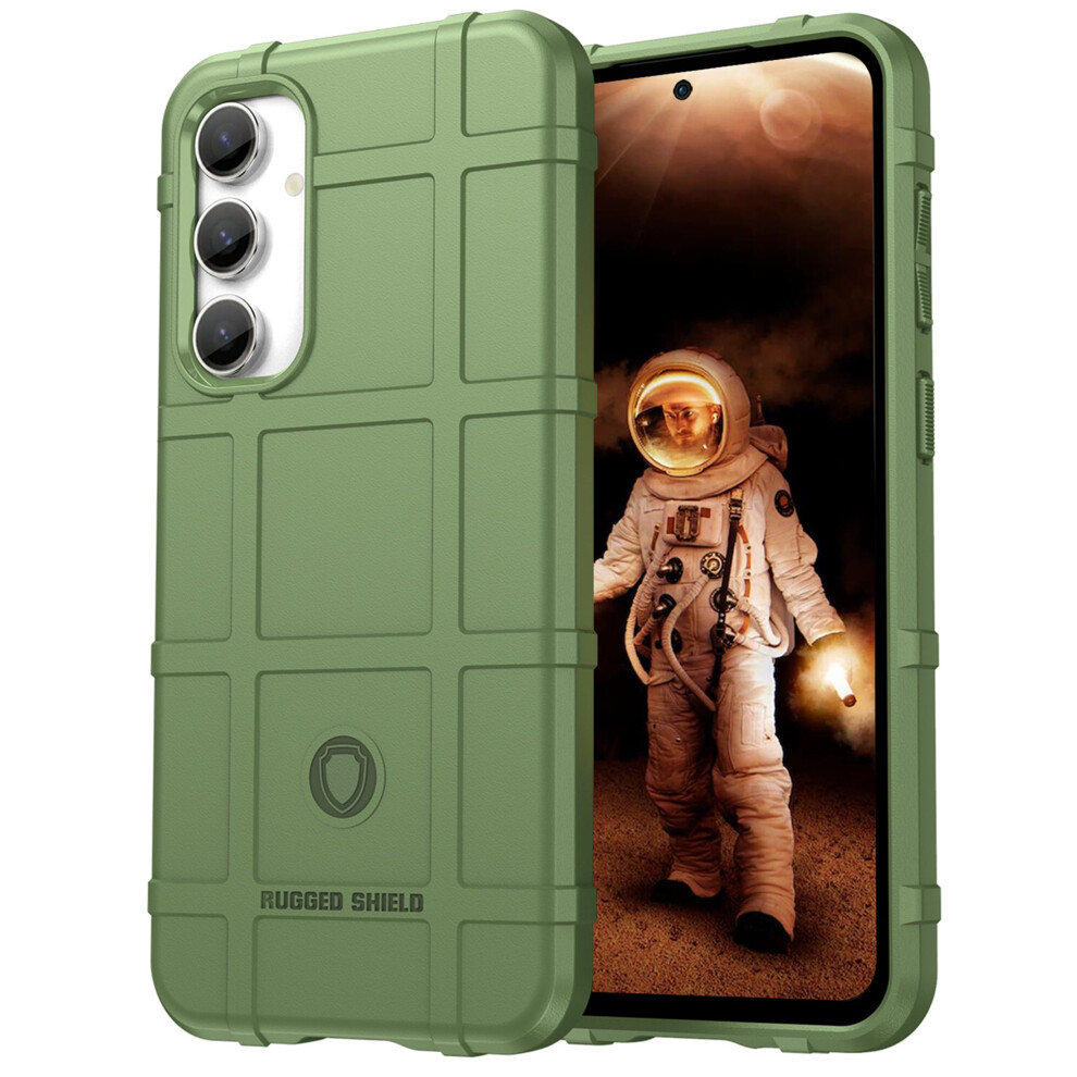 Heavy Duty Shockproof Case For Samsung Galaxy S23 Fe Â Wireless Charging Compatible, Hd Green 9028731914275