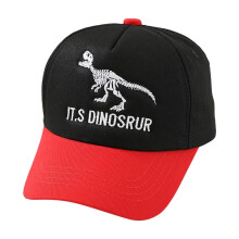Șapcă de baseball pentru copii mici cu litere de dinozaur, pălărie de soare unisex brodată, blocată în culori, pentru copii de la 0 la 6 luni,